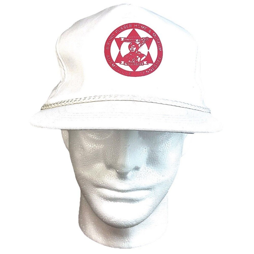 Vintage Sheriff Buford Pusser Home And Museum SnapBack Rope Hat